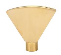 Baxnore Ugello a Fontana a Forma di Ventola G1 Pollice Durevole in Ottone Piatto a Testa Piatta Largo Angolo di spruzzo a 90 Gradi per la Stagno Piscina Giardino Paesaggio