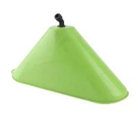 Baxnore Ugello spruzzatore a tromba Paravento per cappuccio Ugello spruzzatore accessorio Paralume in plastica antivento per giardino Parco Spruzzatura esterna Verde 1,6 cm 0,6 pol