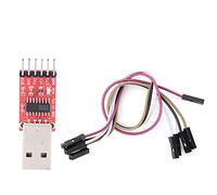 Baxnore USB TO TTL 232 RS232 Serial Port Adapter CH340C Chip High Speed Mini USB Converter for Pro Mini Download Port Stable Performance 18 x 30mm