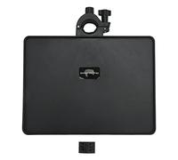 Baxnore Vassoio scheda audio ABS Supporto per trasmissione dal vivo di livello professionale con morsetto regolabile per supporti per microfono e supporti per musica Design leggero