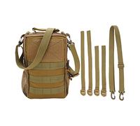 Baxnore Zaino per ciclo di nylon, zaino da corsa resistente all'usura, zaino per escursioni a grande capacità, zaino per esterno per esterni per esterno (Marrone)