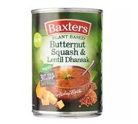 Baxters Butternut Squash & Lenticchie Dhansak 380g - Questo sapore è composto da lenticchie miste, spezie indiane, spinaci e zucca butternut