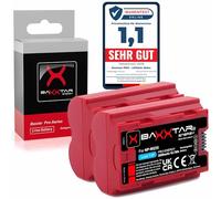 Baxxtar 2x NP-W235 Batteria 2600mAh con sensore NTC compatibile con Fuji Fujifilm GFX-50s II GFX-100S GFX100 II GFX100RF X-H2 X-H2S X-S20 X-T4 X-T5 GFX 100S GFX50 XH2 XH2S XS20 XT4 XT5 NPW235 NP W235