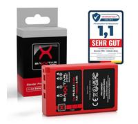 Baxxtar Batteria per Olympus BLS-5 BLS-50 OMD E-M10 Mark I-IV, 1100mAh | Batteria di ricambio per E-450 Pen E-P3 E-PL2 E-PL3 E-PL5 E-PL6 E-PL7 E-PL8 E-PL9 Pen PM1 PM2 Stylus 1