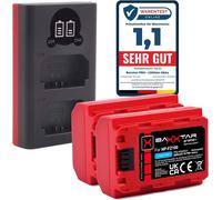 Baxxtar Caricabatterie LCD Dual USB + 2x NP-FZ100 Batteria Protect V1 2600mAh -