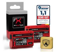 Baxxtar MaxProtect 2X Batteria per Nikon EN-EL15c EN-EL15b/EL15, 2600mAh | Batteria di ricambio per Z5 Z6 Zf Z6II Z6III Z7 Z7II Z8 D800 D850 D7000 D7100 D7200 D7500 con NTC-Sensor e box protettivo