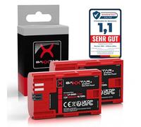 Baxxtar Pro 2X Batteria per Canon LP-E6NH LP-E6N LP-E6, 2600mAh 7.2V