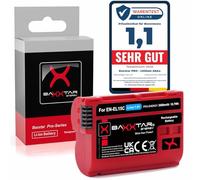 Baxxtar Pro EN-EL15c Batteria per fotocamera (2600mAh) compatibile con Nikon Z5 II Z6 II III Z7 II Z8 Zf ecc. EN-EL15c EN-EL15b EN-EL15
