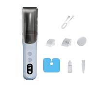 Baɓy Hair Clippers - 21cm Quiet Hair Trimmer | Electric Baɓy HairClipper with Automatic HairSuction | Type C Rechargeable 1200mAh | 2 Speed Low Noise | Newbórn Grooming Kit