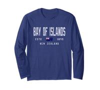 bay of Islands Nuova Zelanda Field/bay of Islands NZ Maglia a Manica