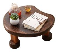bay Window Zen Tea Low Table Retro Japanese Small Coffee Table Home Coffee Table Simple Tatami Table Can Be Used As Low Stool (Size : 40x21cm)