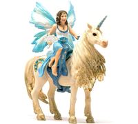 Bayala 42508 Sirena Eyela Bambola Con Dorato Unicorno Figura Giocattolo Schleich