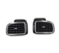 BAYDE Specifico per Il Settore automobilistico Nero Opaco Sinistra Destra Centrale Cruscotto A/C Aria per VW per Polo 2014-2016 6RD 819 704 703