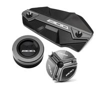 BAYDE Tappo riempimento dell'olio Moto Anteriore E Posteriore Cilindro del Liquido dei Freni Master Serbatoio Copertura Tappo Olio per K&awasaki Z800 2013-2016(1 Set-Titanium)