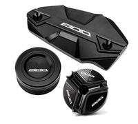 BAYDE Tappo riempimento dell'olio Moto Anteriore E Posteriore Cilindro del Liquido dei Freni Master Serbatoio Copertura Tappo Olio per K&awasaki Z800 2013-2016(1 Set-Black)