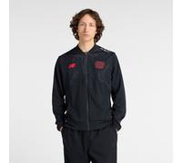 Bayer 04 Leverkusen Uomo New Balance Match Jacket in Nero, Poliestere, Taglia M