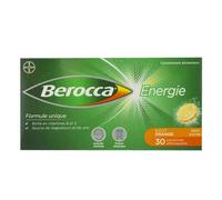 Bayer Berocca Energy Gusto Arancione 30 compresse effervescenti - Integratore