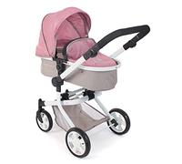 Bayer Chic 2000 595 36 Mika - Passeggino per bambole combinato, colore: rosa