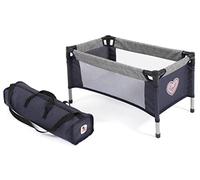 Bayer Chic 2000 652 26 Lettino da Viaggio per Bambole, Grigio Melange