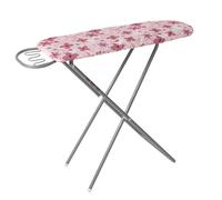 Bayer Chic 2000 - Asse da stiro per bambini, regolabile in altezza in tre posizioni, fiori rosa