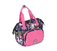 Bayer Chic 2000 - Borsa fasciatoio per bambole, accessori per bambole, borsa per bambole, borsa per bambole, unicorno, rosa navy
