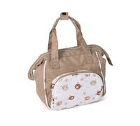 Bayer Chic 2000 - Borsa fasciatoio per bambole, per bambole, accessori per bambole, borsa per bambole, orsetti, beige