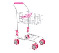 Bayer Chic 2000-Carrello della Spesa per Bambini, supermercati, Accessori Negozio, Colore Rosa, 760 20