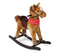 Bayer Chic 2000 - Cavallo a dondolo da cowboy, marrone