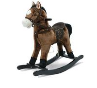 Bayer Chic 2000 - Cavallo a dondolo Joe, a dondolo con suono, marrone scuro, piccolo