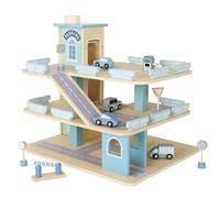 Bayer Chic 2000 - Grande garage per bambini in legno - garage con accessori