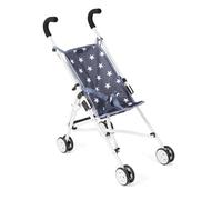Bayer CHIC 2000 - Passeggino per Bambole Roma, Mini Passeggino Stella, Blu Navy, 3+, 50 x 29 x 57 cm