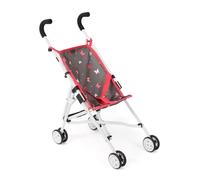 Bayer Chic 2000 - Passeggino per bambole Roma, passeggino per bambole, mini passeggino, corallo a farfalla, 601-47