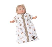 Bayer Chic 2000 - Sacco a pelo per bambole fino a 55 cm, accessori per bambole, orsetti, beige, 792-63