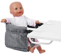 Bayer Chic 2000-Seggiolino da Tavolo per Bambole, Colore Jeans Grigio, 735-76