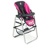 Bayer Chic 2000-Seggiolone per Bambole, Colore Pois Rosa, 655 12