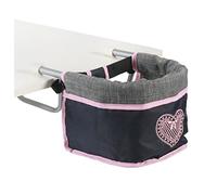 Bayer Chic 2000 - Tavolo per bambole, sedile da tavolo per bambole, mobili per bambole, accessori per bambole, grigio melange, blu navy