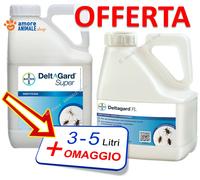 DELTAGARD FL- 3 LITRI - INSETTICIDA SCARAFAGGI MOSCHE CONCENTRATO