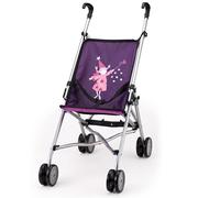 Bayer Design 30112AA Carrozzina per Bambole Buggy, Farfalla Viola | Passeggino per bambole facile da guidare, salvaspazio, per le prime passeggiate con la bambola, per ragazze e ragazzi