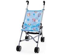 Bayer Design 30134AA - Passeggino per Bambole Buggy Mucca Blu