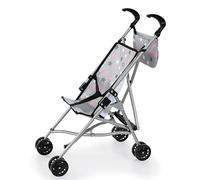 Bayer Design 30507AB Passeggino per bambole pieghevole con borsa, doppie ruote, cintura di sicurezza, per bambole fino a 46 cm