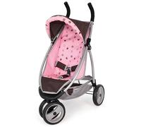 Bayer Design- 39920AA, Passeggino per bambole, passeggino Jogger