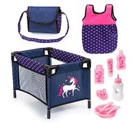 Bayer Design 61754AC, Care Set for Toddlers with many accessories, bed, shoulder