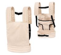 Bayer Design 62275AA Marsupio EasyCarry, Porta Bambola, Portatile Davanti e Dietro, Cinture imbottite, Seduta cucita, Accessori per bambole