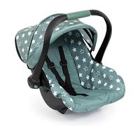 Bayer Design 67958AA Seggiolino auto per bambole, verde nordico, stelle