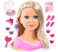 Bayer Design 90088AA Hairdressing head Charlene Super Model, styling, Makeup, wi