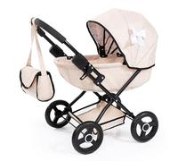 Bayer Design Carrozzina per bambole “Cosy”, pieghevole, con borsa