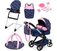 BAYER - Dolls Pram Xeo Deluxe Set (17016AD)