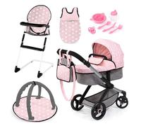 BAYER - Dolls pram Xeo deluxe set (17030AB)