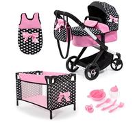 BAYER - Dolls pram Xeo mega set (17060AB)