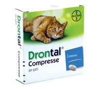 Bayer Drontal Compresse Per Gatti 2 Compresse